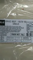 Merguez boeuf