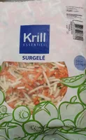 Julienne carotte courgette céleri surgelé
