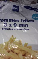 Pommes frites 9x9mm surgelées krill essentiel