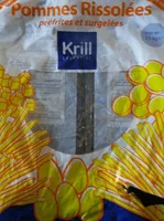 Pommes rissolées préfites et surgelées