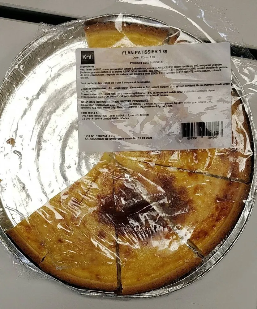 Flan pâtissier