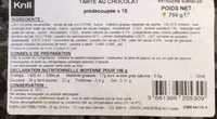 Tarte au chocolat