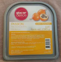 Sorbet plein fruit passion