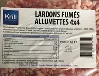 Lardons fumés allumettes 4x4