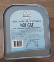 Crème glacée à la crème fraîche Nougat