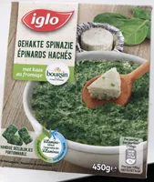 Iglo epinards hachés au fromage boursin