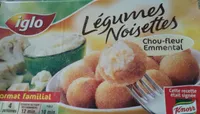 Légumes noisettes chou fleur emmental