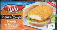 Spécial Burger Panés de poulet aux éclats croustillants de riz soufflé