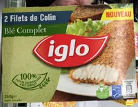 2 Filets de Colin Blé Complet