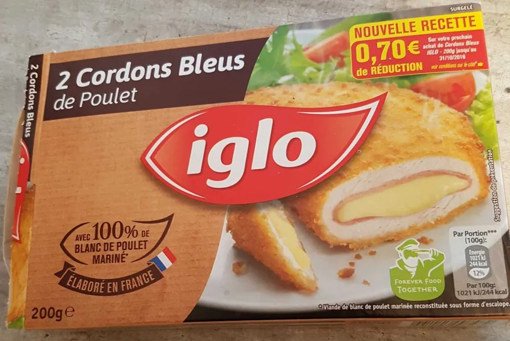 Cordons bleus de poulet