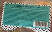 Mini donuts fourré caramel