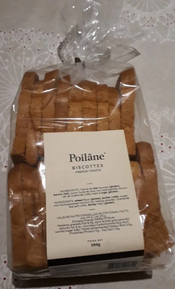 Poilant biscottes