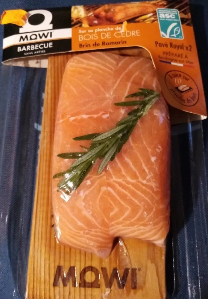 Saumon Blois de Cèdre Romarin