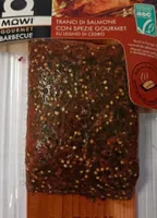 Trancio di salmone con spezie