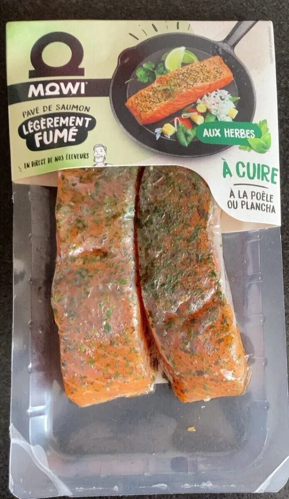 PAVE DE SAUMON LÉGÈREMENT FUME
