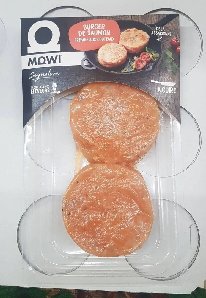 Burger de saumon