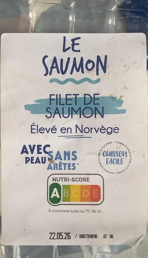 Filet de saumon atlantique