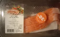 Pavés de saumon de Norvège avec peau