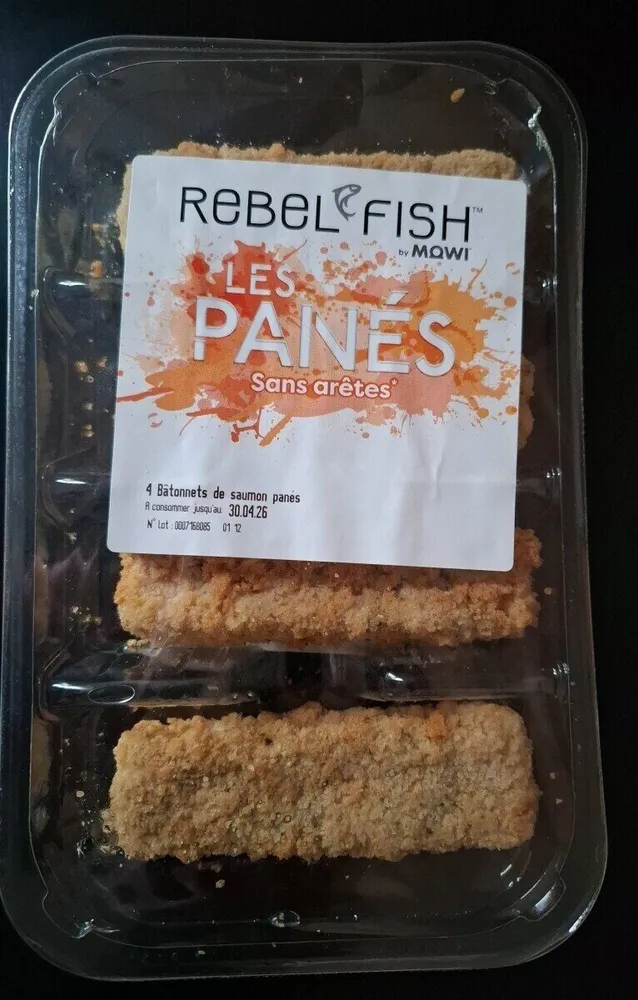Les panés sans arêtes