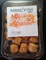 Cubes de saumon panés
