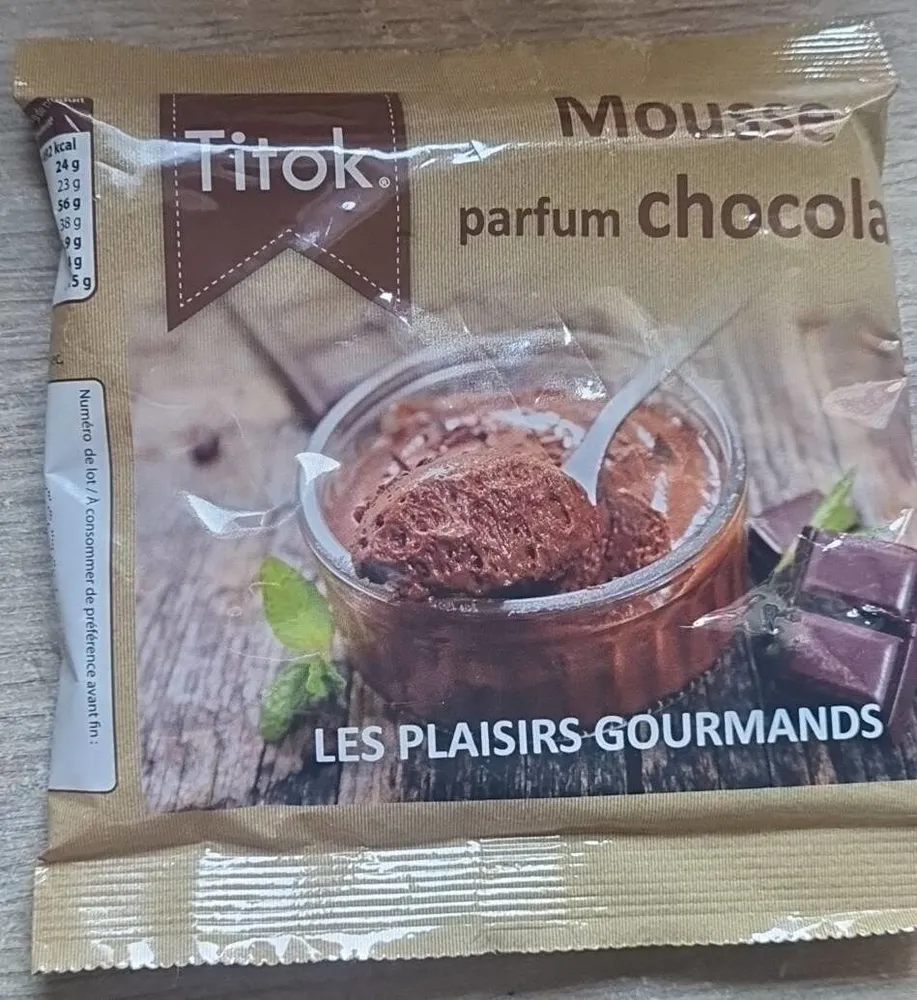 Préparation pour mousse aux chocolats