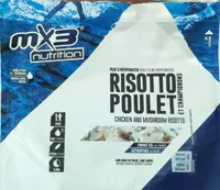 Risotto poulet et champignons