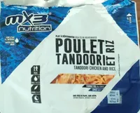 Poulet tandoori et riz