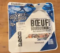 Bœuf bourguignon et pates à réhydrater