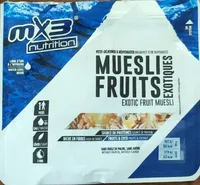 Müesli fruits exotiques