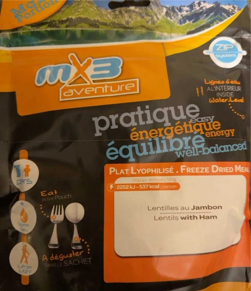 Lentilles au Jambon
