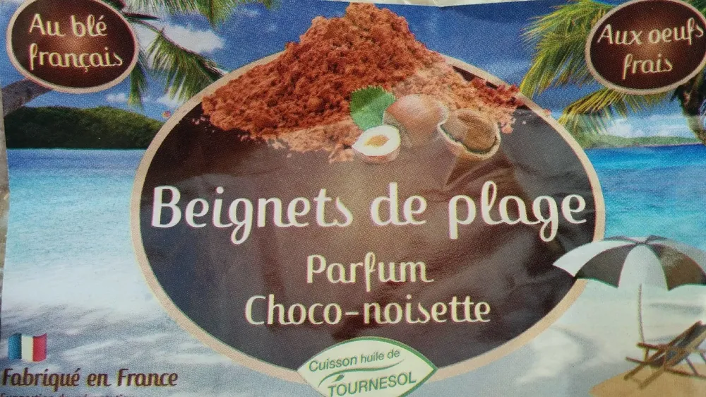 Beignets de plage parfum choco-noisette