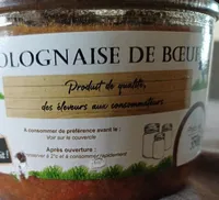 Bolognaise de bœuf