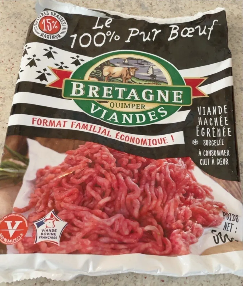 Viande hachée egrenée de