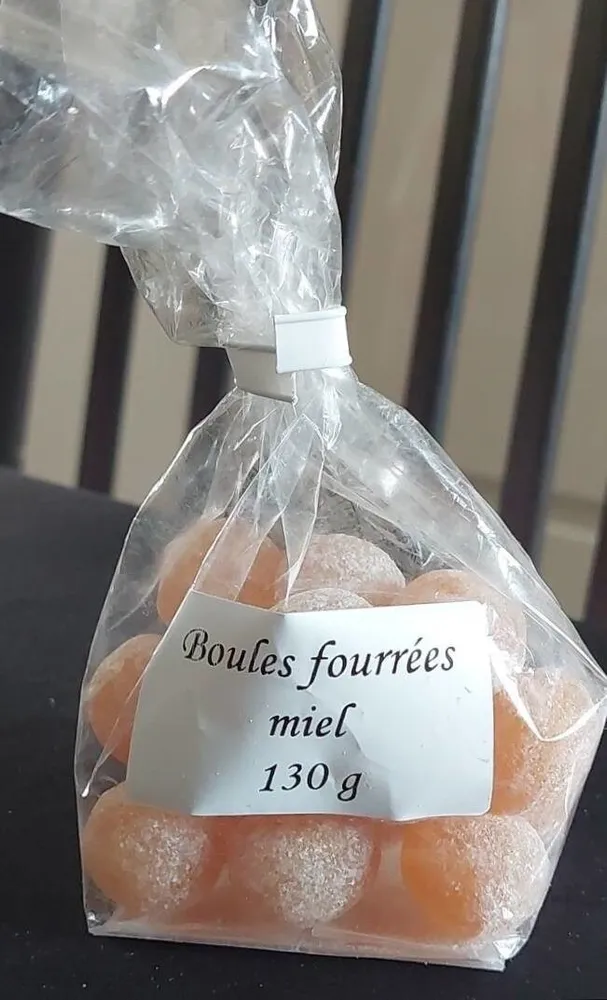 Boules fourrées miel