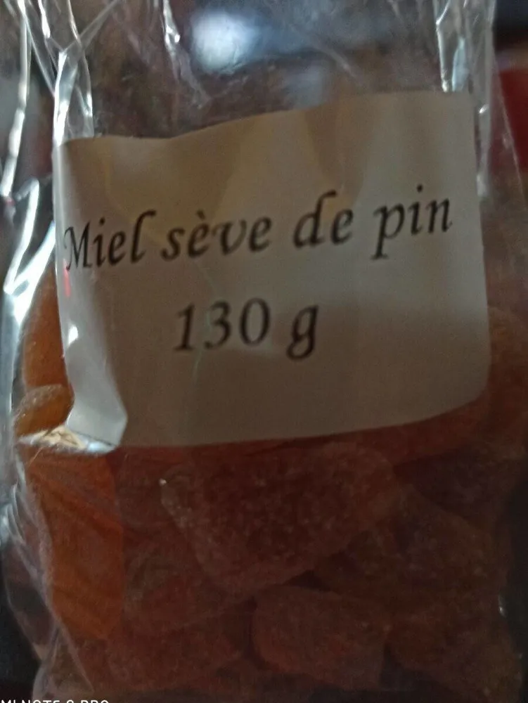 Bonbon miel sève de pin