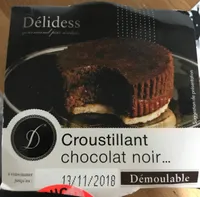 Croustillant chocolat noir
