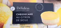 Cheesecake au citron de Sicile