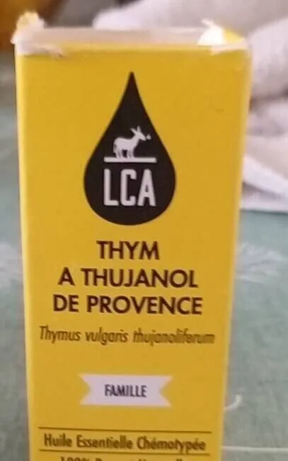 Huile essentielle de thym à thujanol de provence