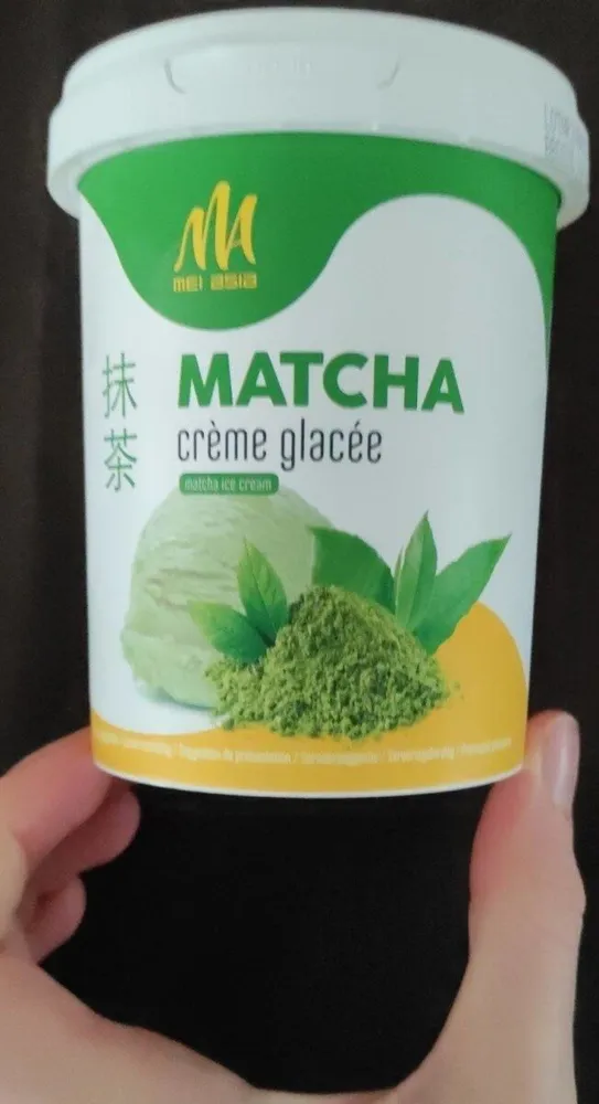 Crème glacée matcha
