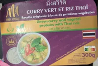 Curry Vert Et Riz Thai