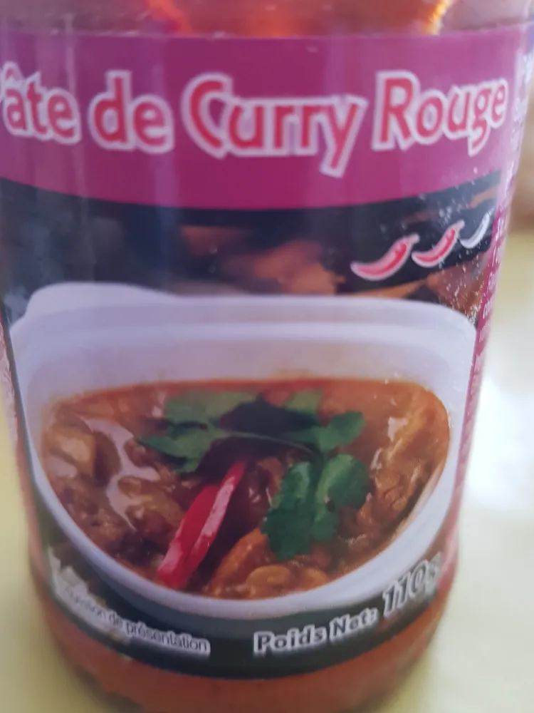 Pâte de curry rouge THAI EXPERT