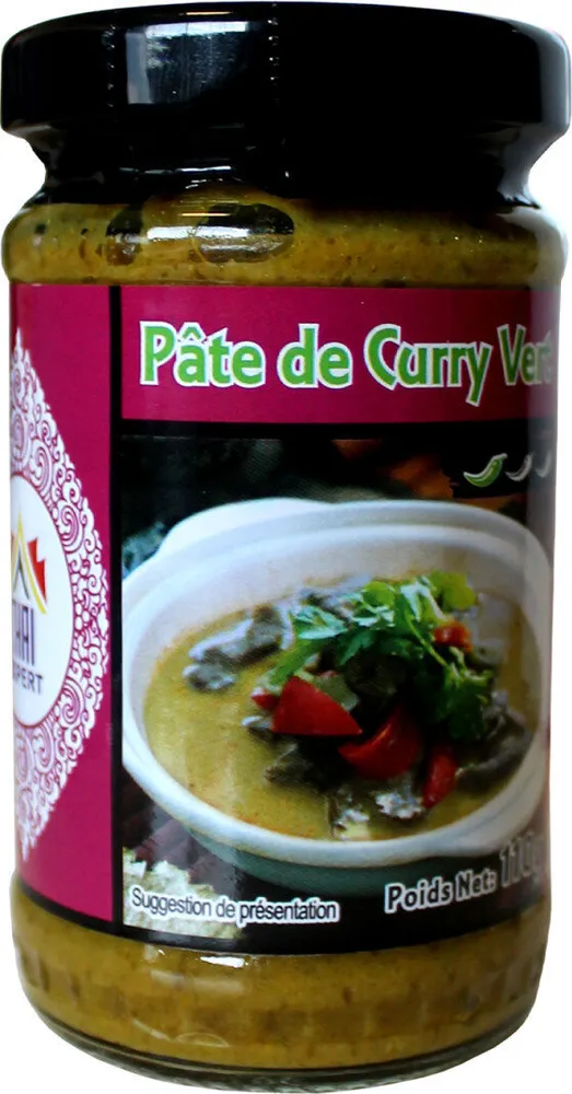 PATE DE CURRY VERT