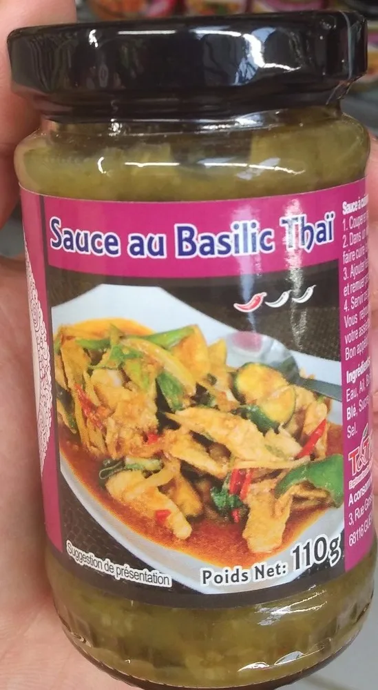 Sauce au Basilic Thaï