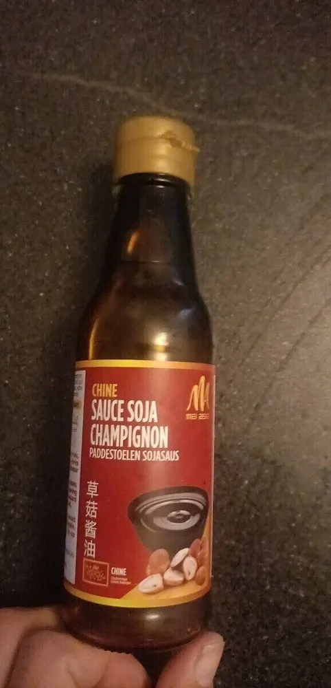 Sauce soja champignons