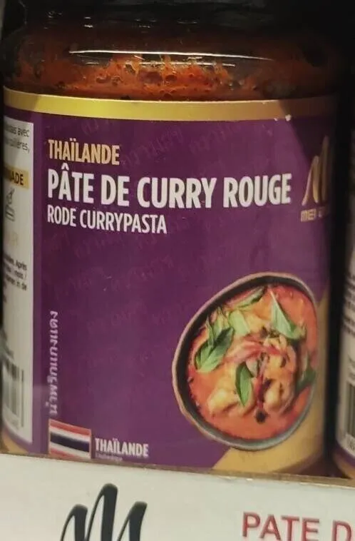 Pâte de curry rouge