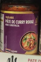 Pâte de curry rouge