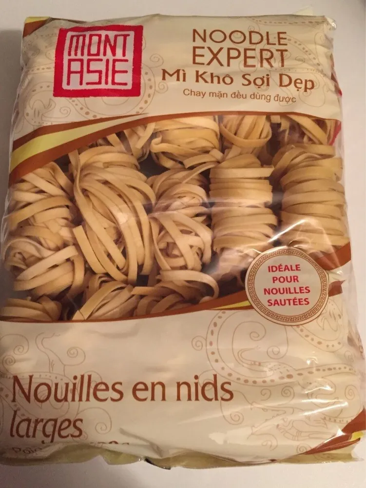 Nouilles en nid