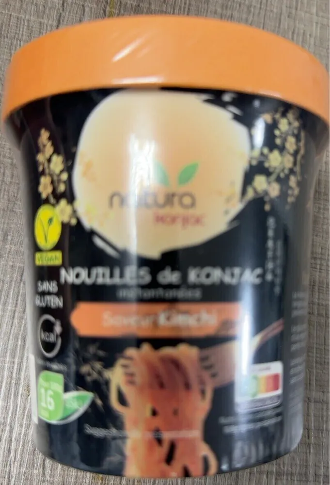 Nouilles konjac instantanées saveur kimchi