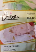 Pâtes de riz plates