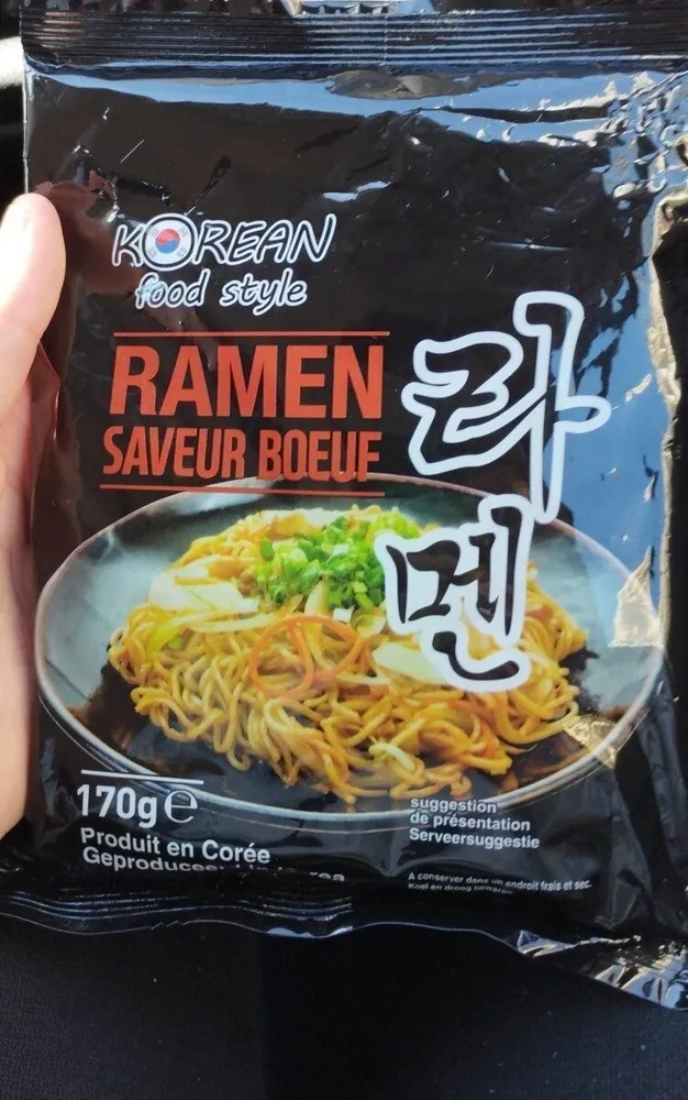 Korean food style saveur boeuf